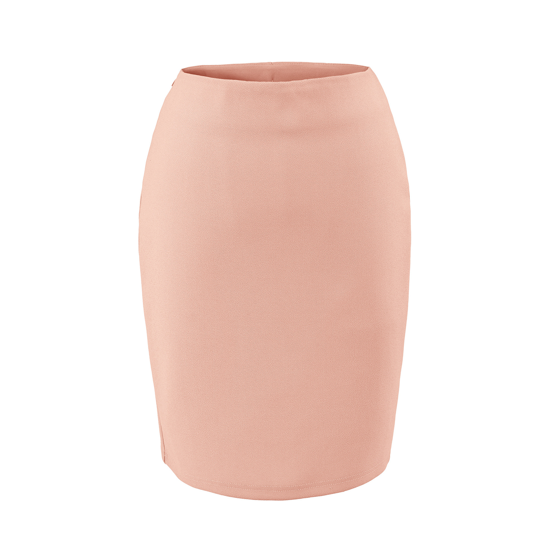 Womens Summer New Solid-Color High-Waisted Skirt