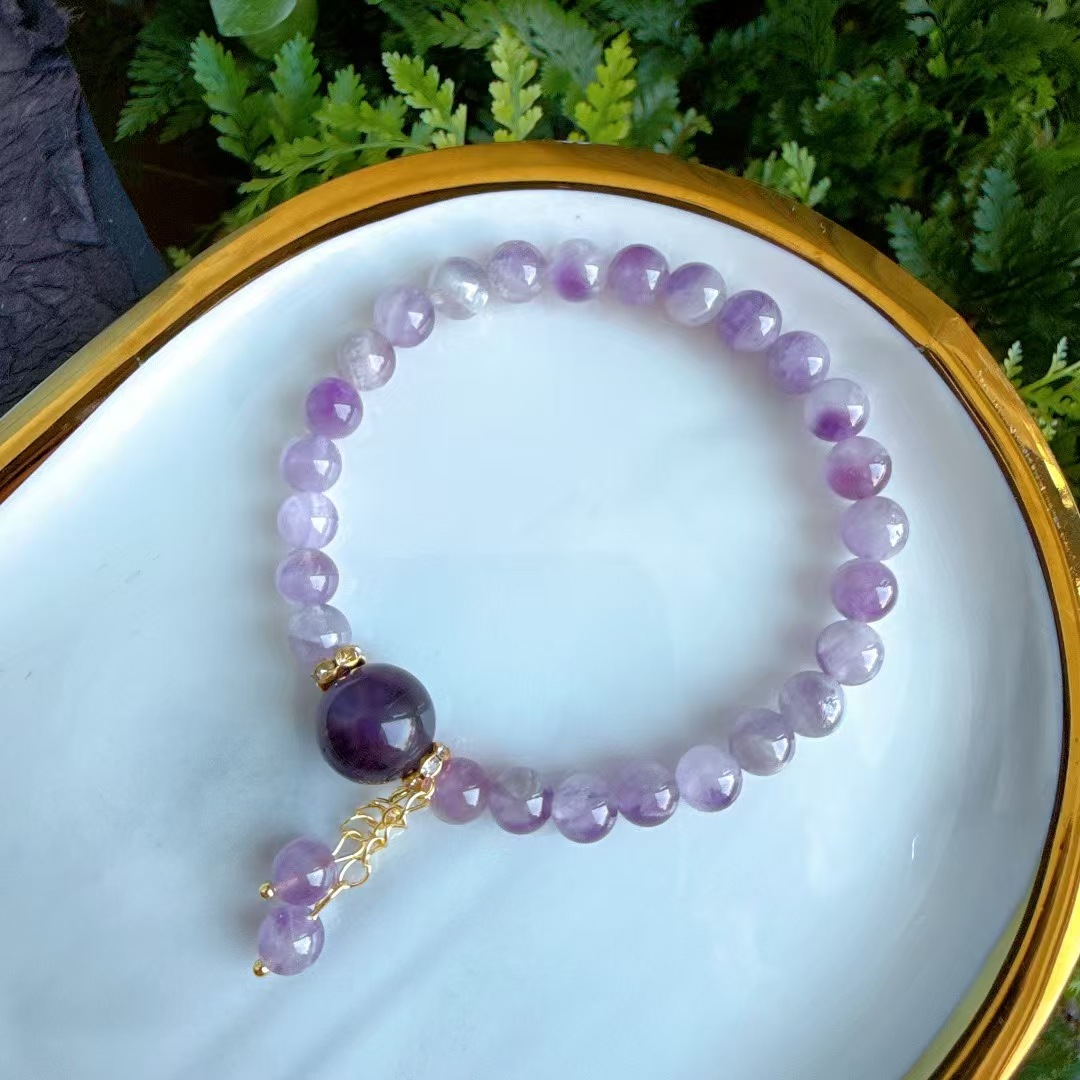 Natural Crystal Beaded Bracelet, picture 9 of 11