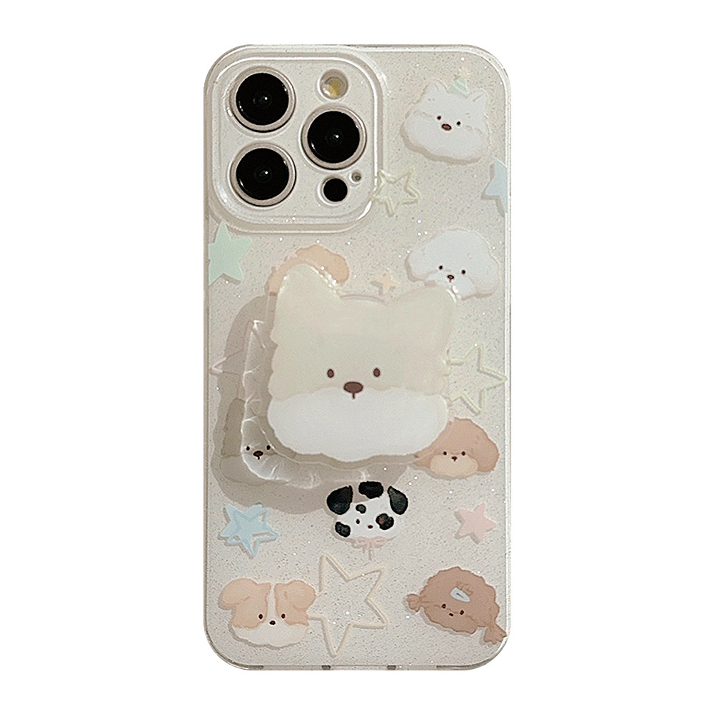 Double-layer Glitter Phone Case Soft Cover
