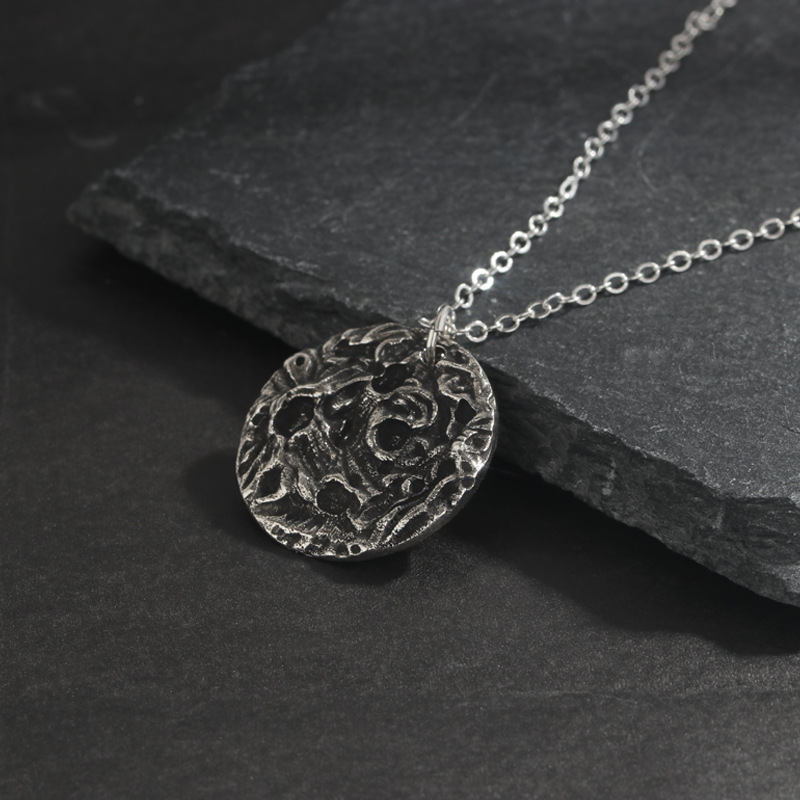 Retro Meteorite Necklace Men's Fashion Personality Creative