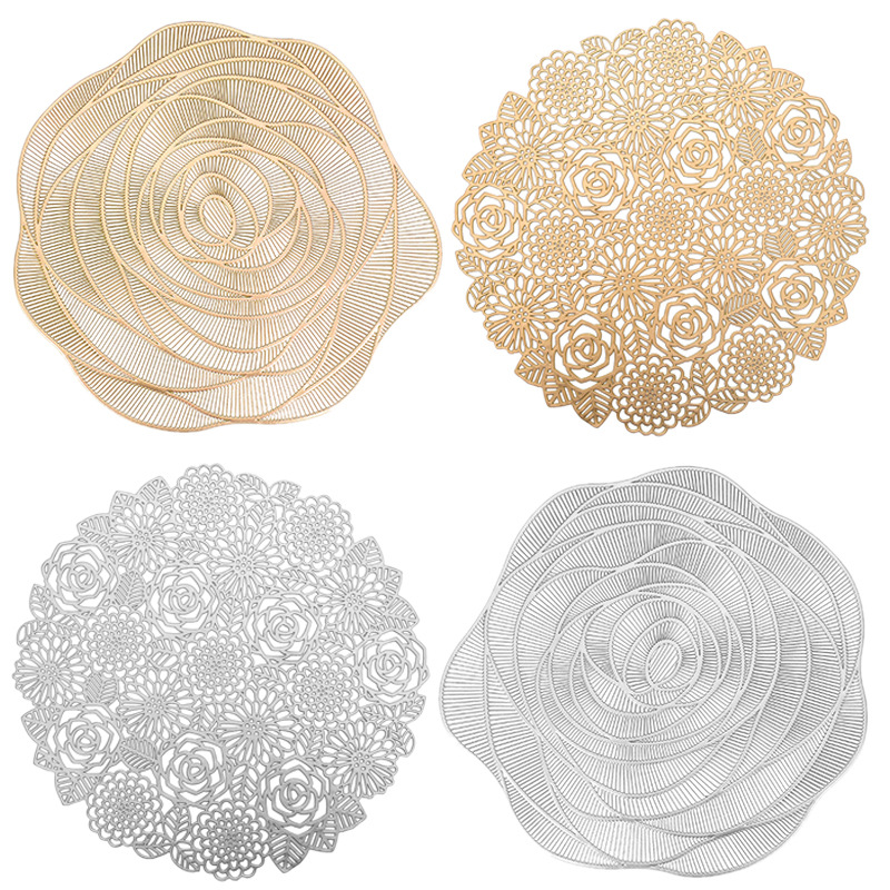 Thermal Insulation Pad, Light Luxury Hot Gold Cup Pad