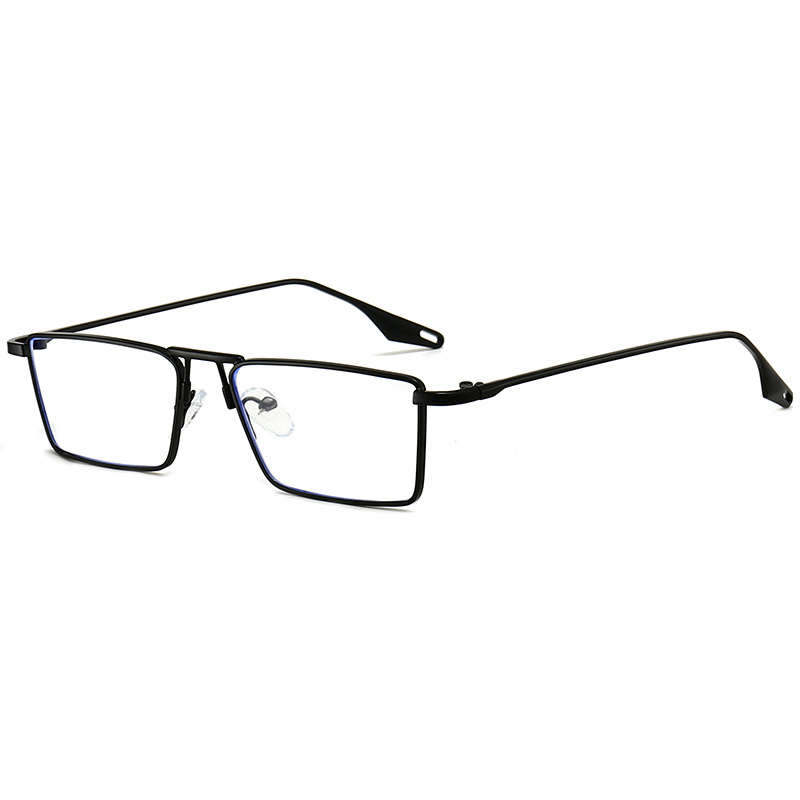 Small Square Box Sunglasses Women’s Metal