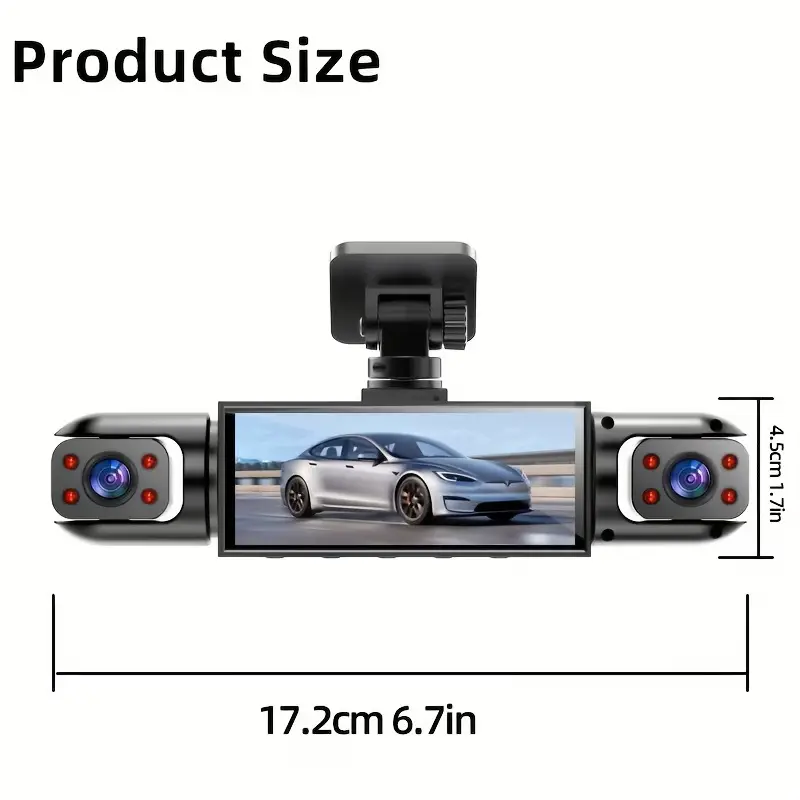Optional High-definition Panoramic Dashcam