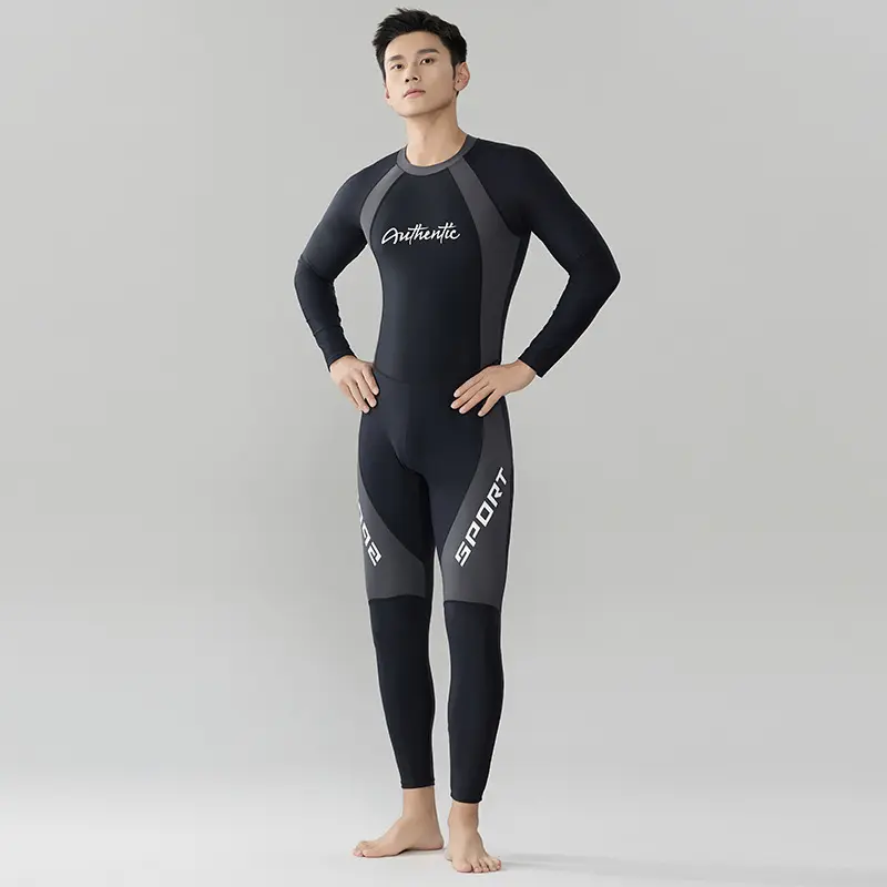 Long Sleeve Trousers One-piece Men's Plus Size