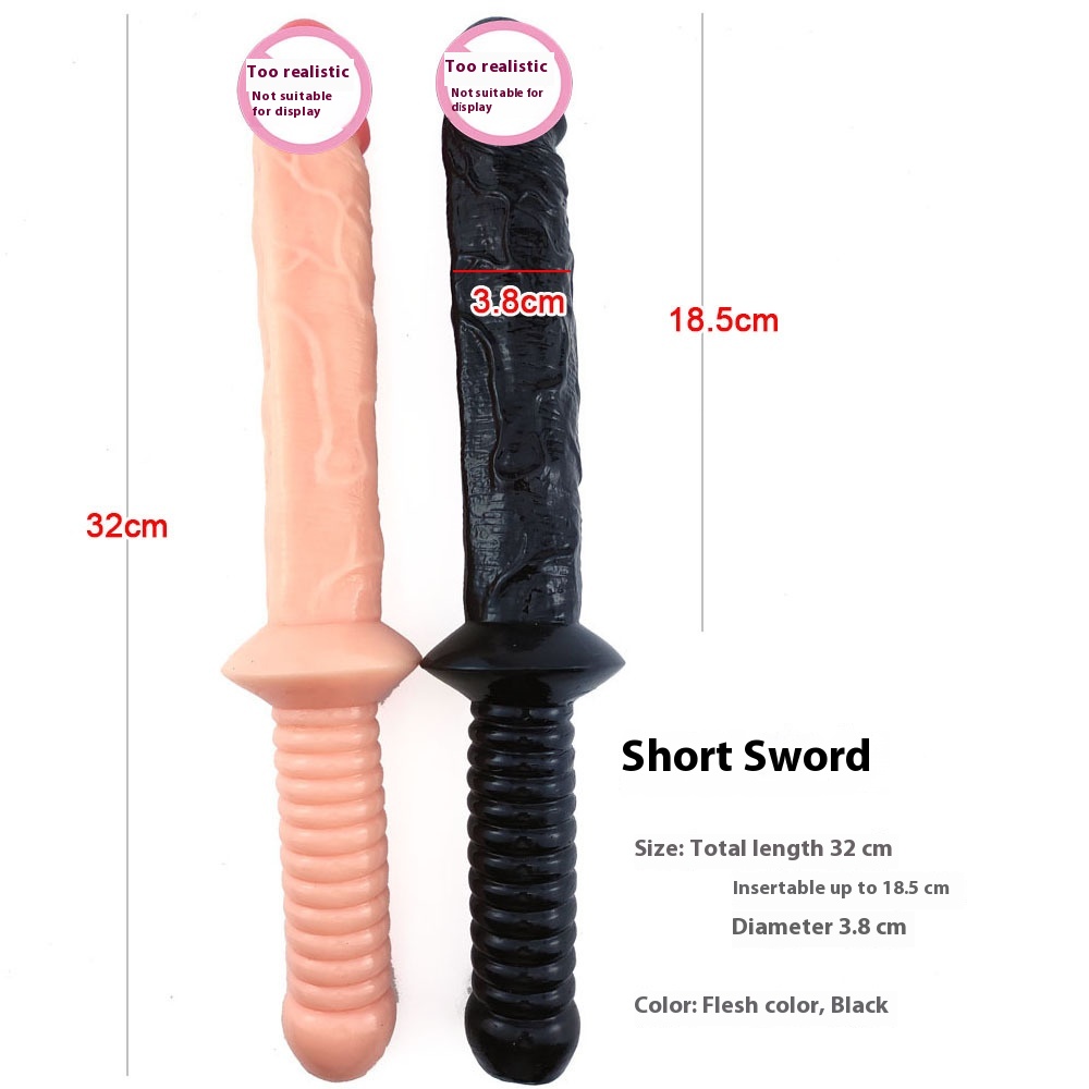 Big Sword Weapon Modeling Simulation Dildo Toy 13