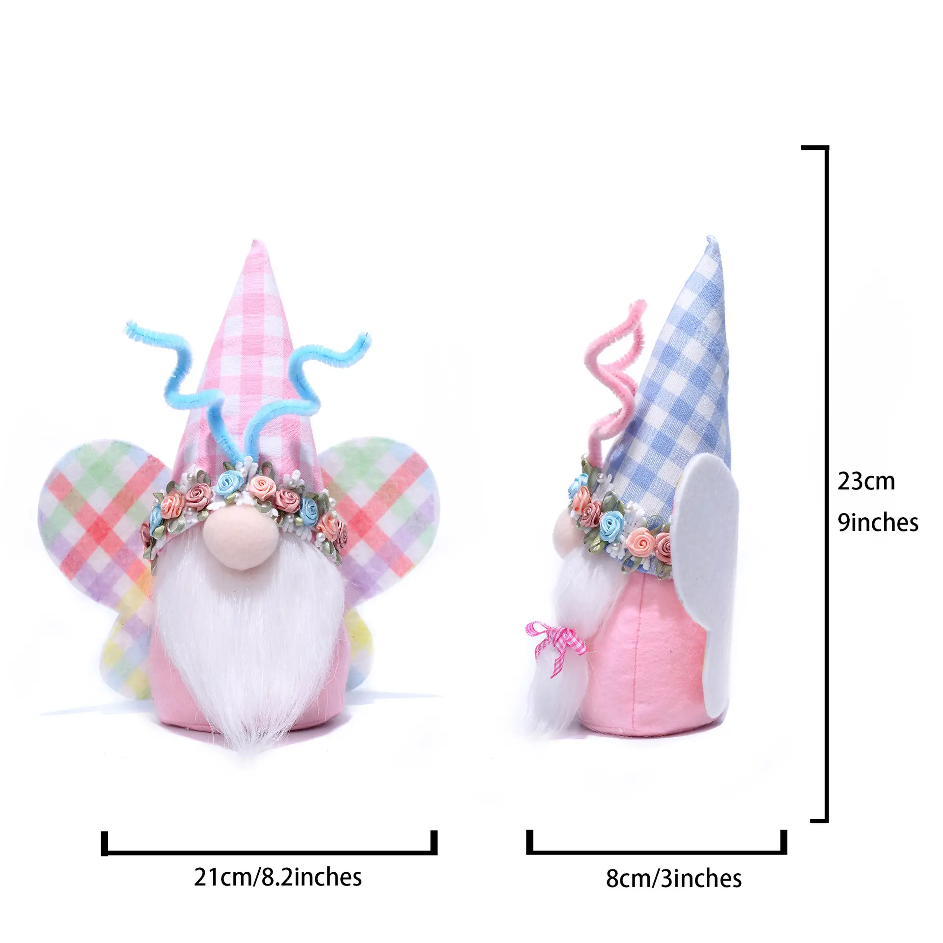 Easter Butterfly Faceless Doll Rudolf Doll Ornaments Decoration