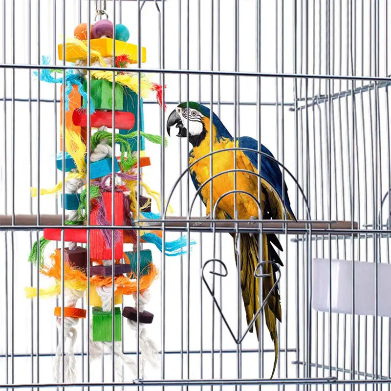 Wooden Color Nibbling Toy Medium And Large