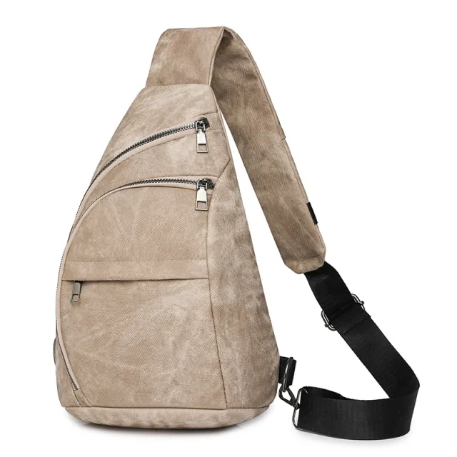 Outdoor One Shoulder Messenger Bag European And American Retro Women's Backpack Khaki - Shop at LoveMi