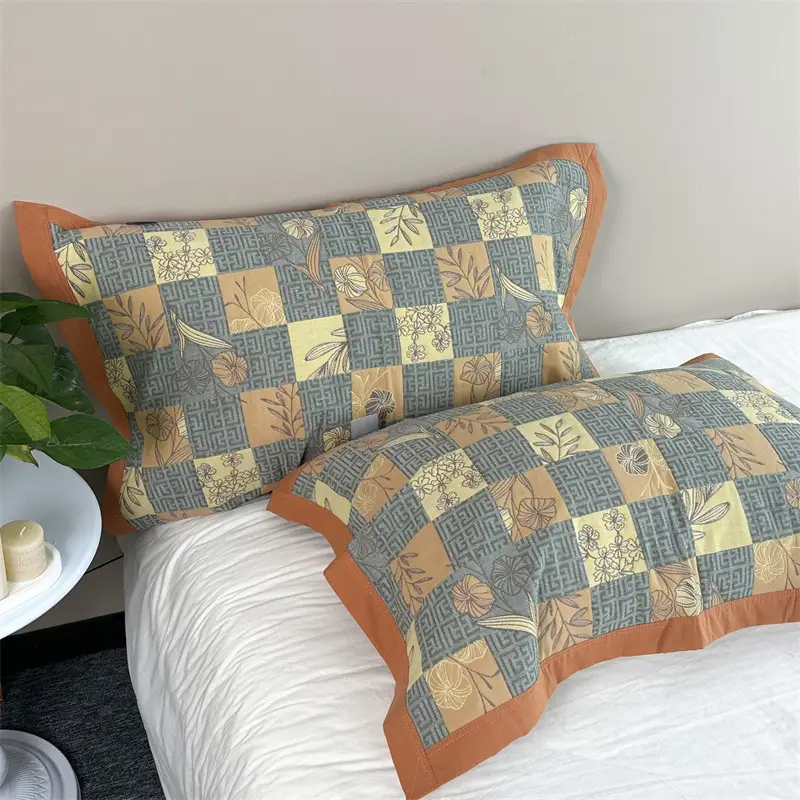 Various Jacquard Combed Cotton Pillowcases