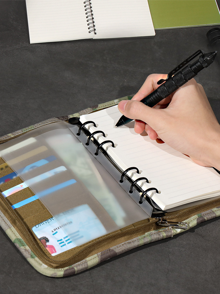 Manba Tactical Book Cover Military Fans' Supplies Outdoor Notebook Sleeve 2