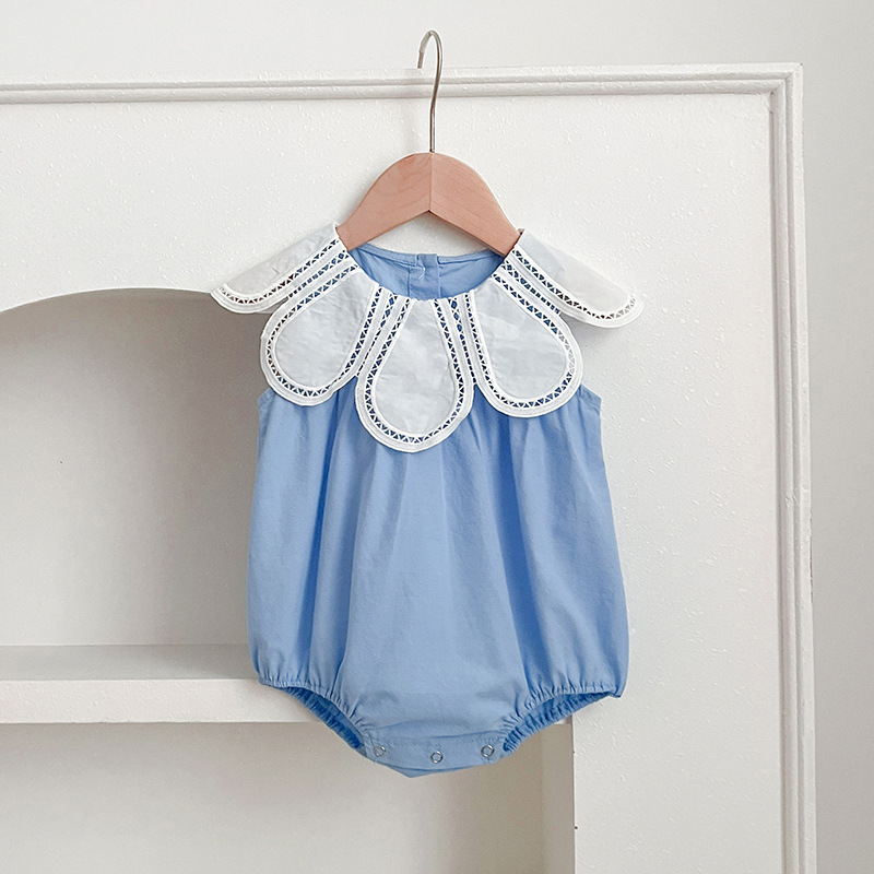 B060 Blue Romper