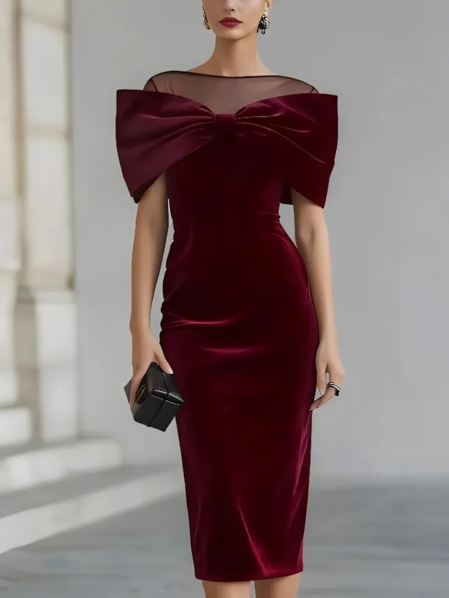 Commuter Womens Off shoulder Halter Formal Dress In Gold Velvet Gold - Shop at LoveMi