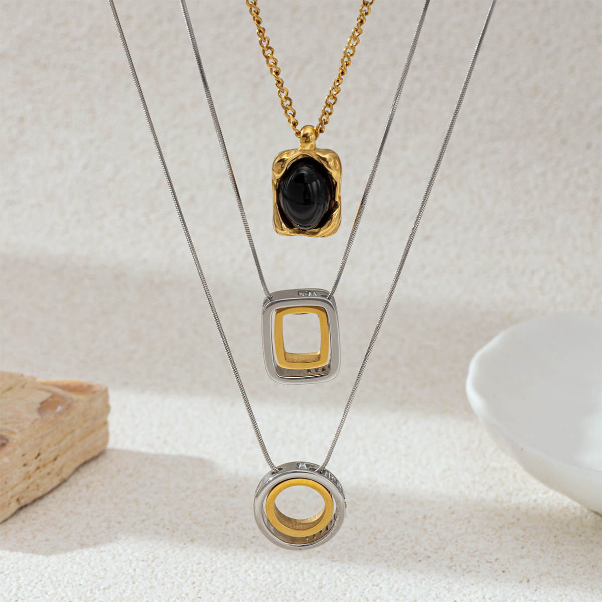 Women's Fashion Stainless Steel Necklace