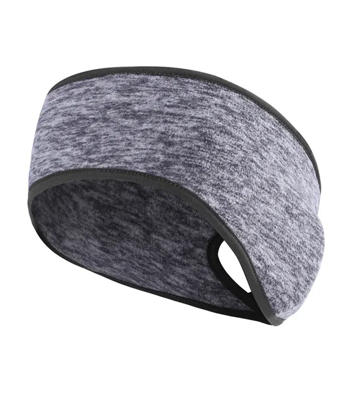 Ponytail Ear Warmer Headband, Fleece Winter Ear Muff Band for Running and Skiing - detail photo 16
