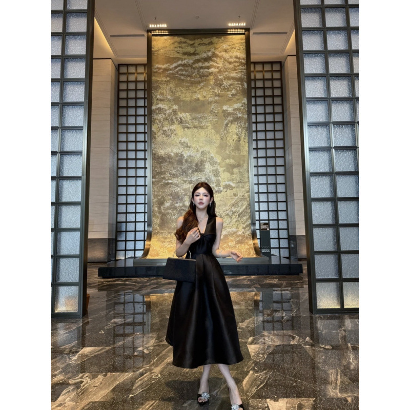 Summer Socialite Adult Lady Like Woman Style Beautiful Long Skirt