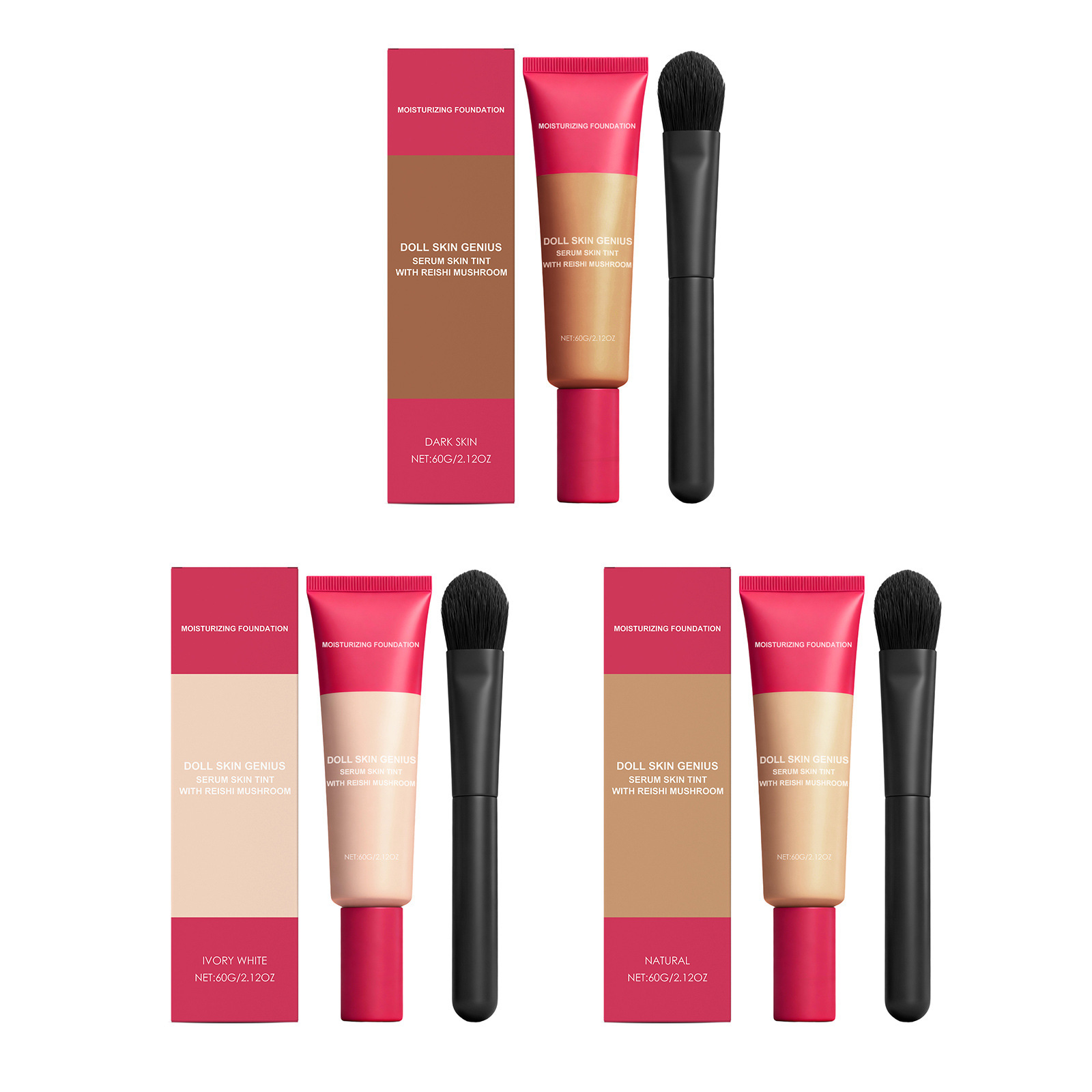 Foundation Cream Light And Matte Clear 5