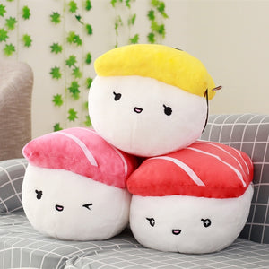 Sushi Rice Shape Stuffed Throw Pillow Cushion Toy