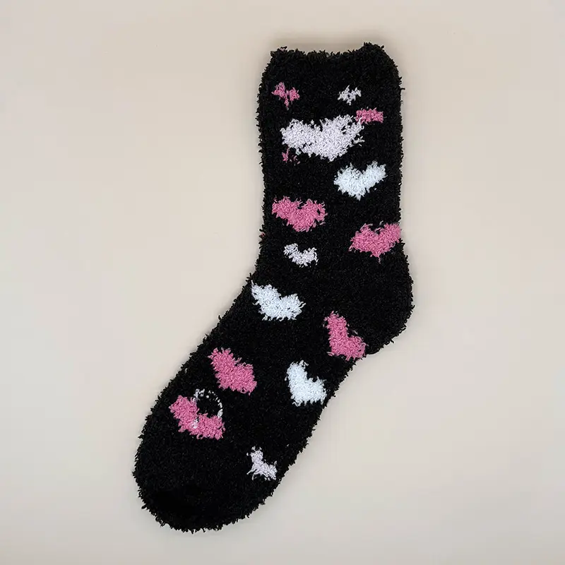 Autumn And Winter Fleece-lined Thickened Socks