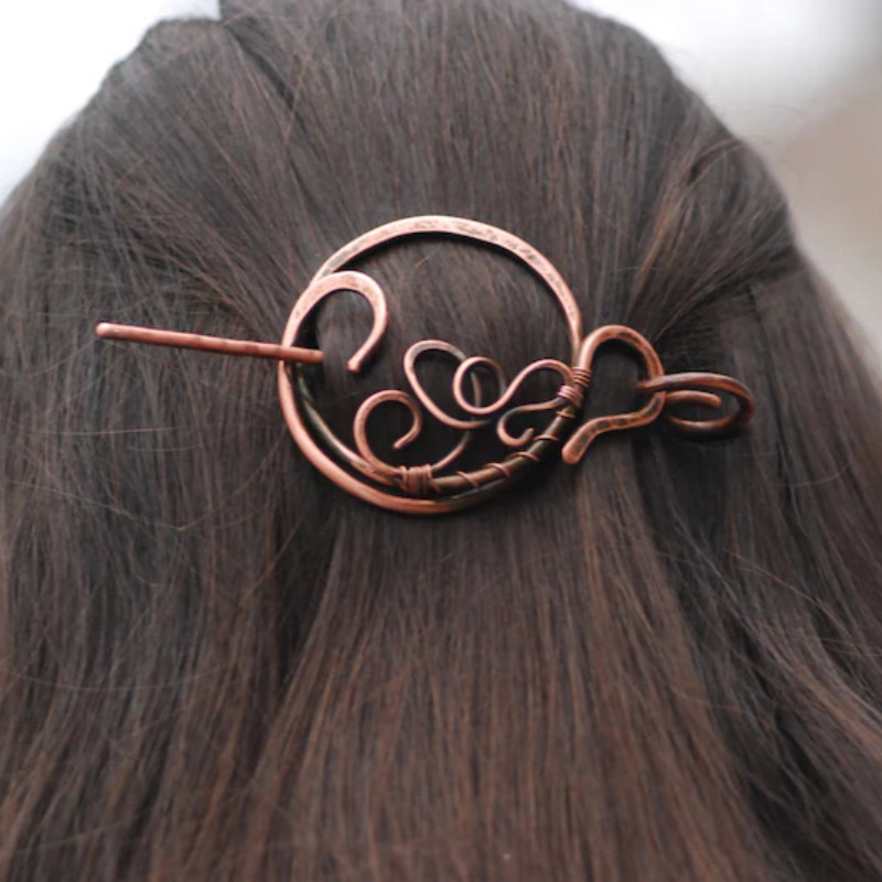 Creative Vintage Copper Hairpin For Women