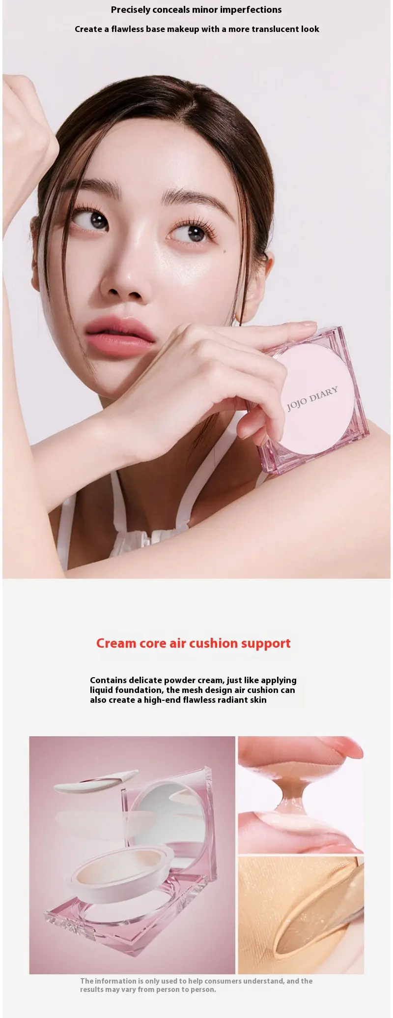 Air Cushion Crystal Record Oil Control Makeup