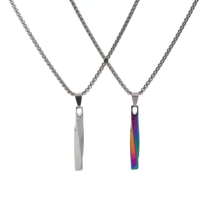 Titanium Steel Necklace Personality Men's Fashion Ins Hip Hop Sweater Chain