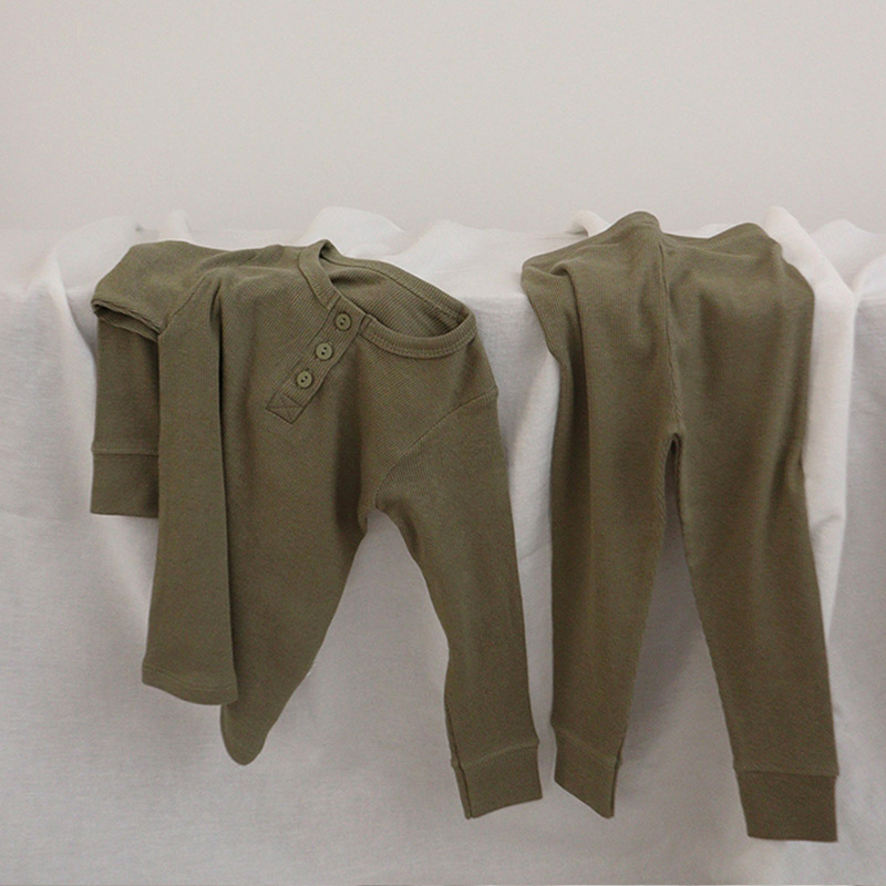 Home Wear Suit Boys' Pajamas Bottoming