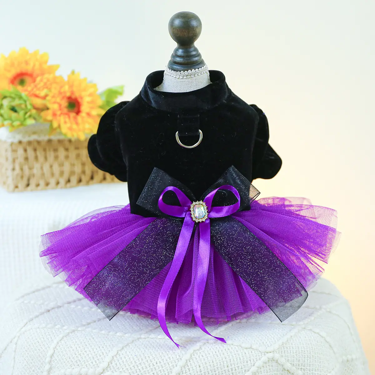Spring And Summer Thin Dog Cat Wedding Dress
