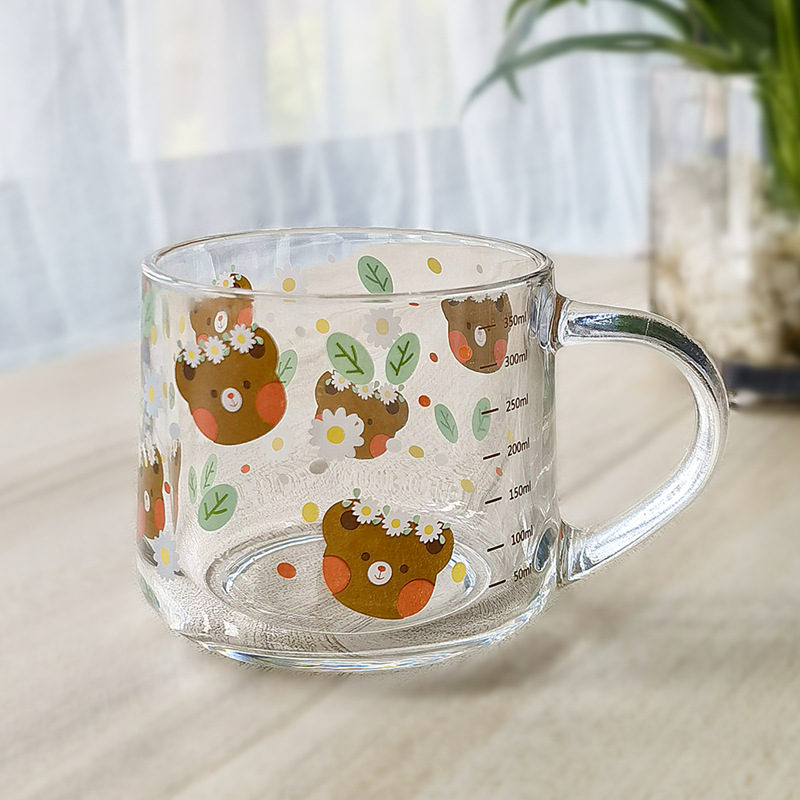 Stylish Minimalist And Uniquely Designed Glass Water Cup