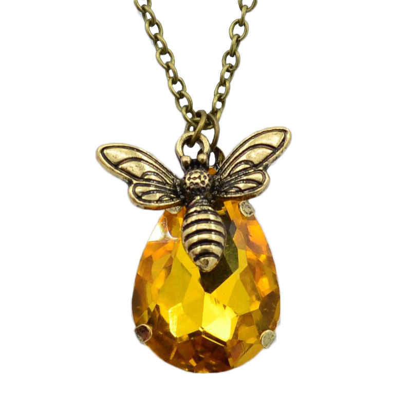 Trendy New Bee Clavicle Chain Korean Style Fashion Creative Personality