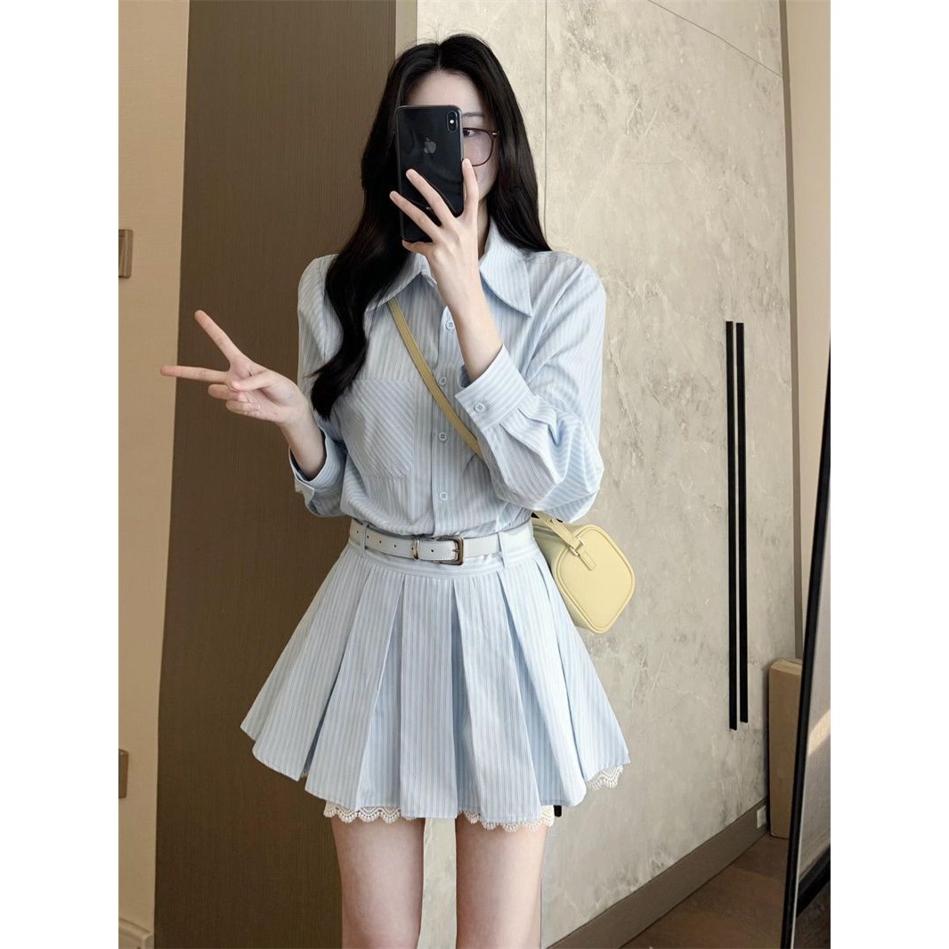 High-waisted Chic New Blouse Dress