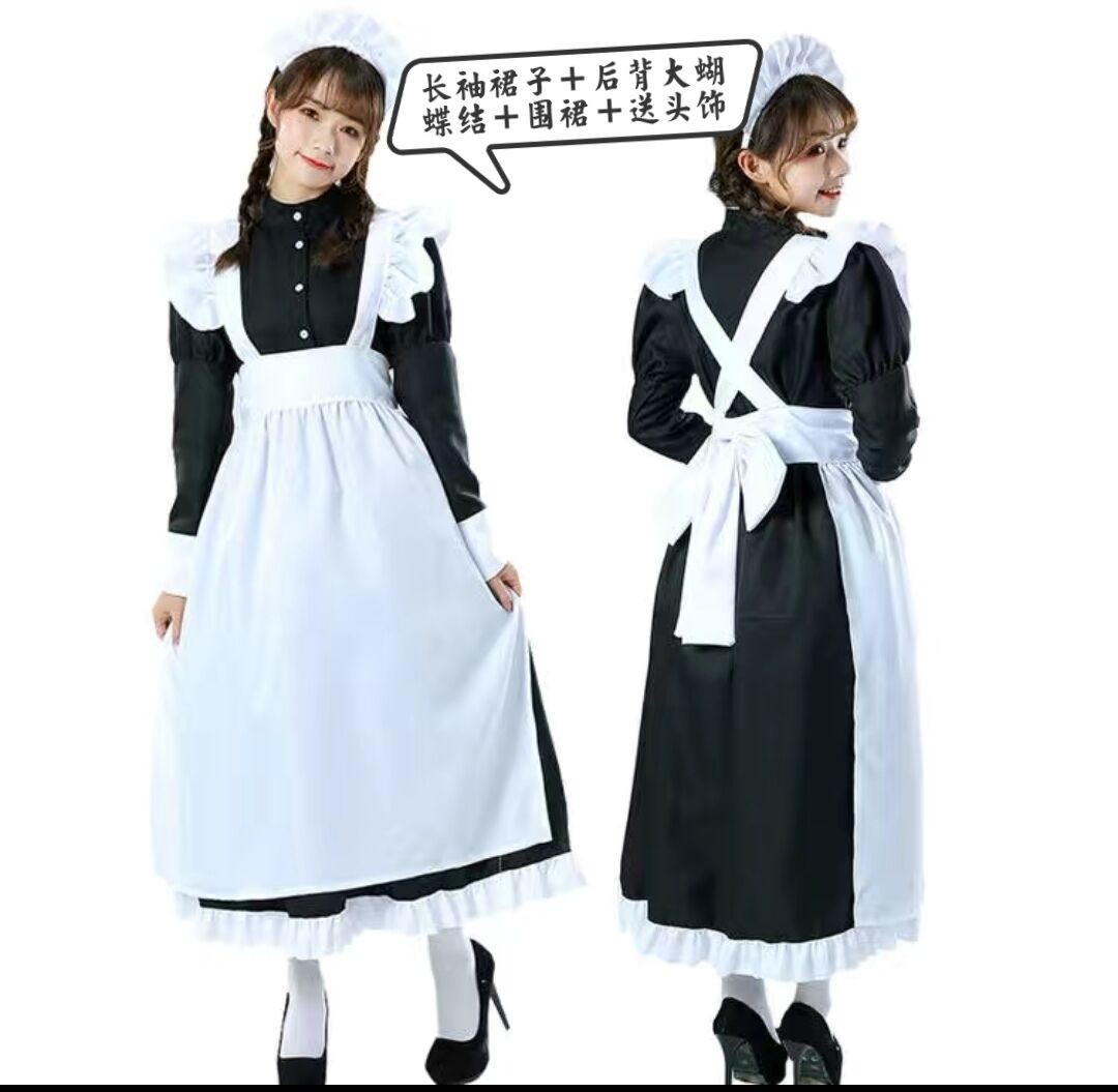 New Maid Costume Cute Student Dress Suit