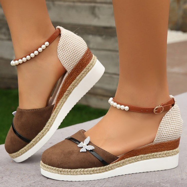 Wedge Espadrille Sandals, picture 6 of 7