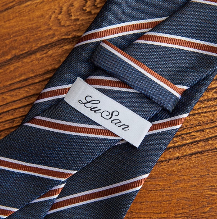 Business Formal Wear Striped Tie Host Commuter Arrow All-match Suit Shirt Accessories — foto 3