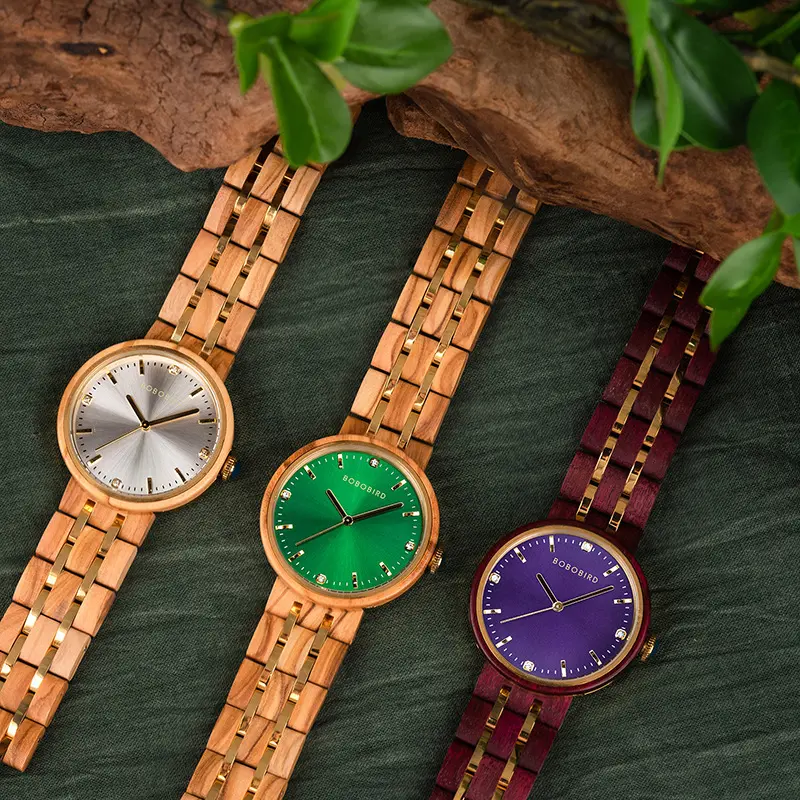New Stylish Womens Three-color Quartz Watch