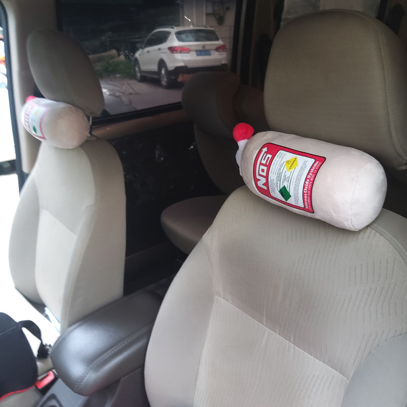 NOS Headrest Gray Single