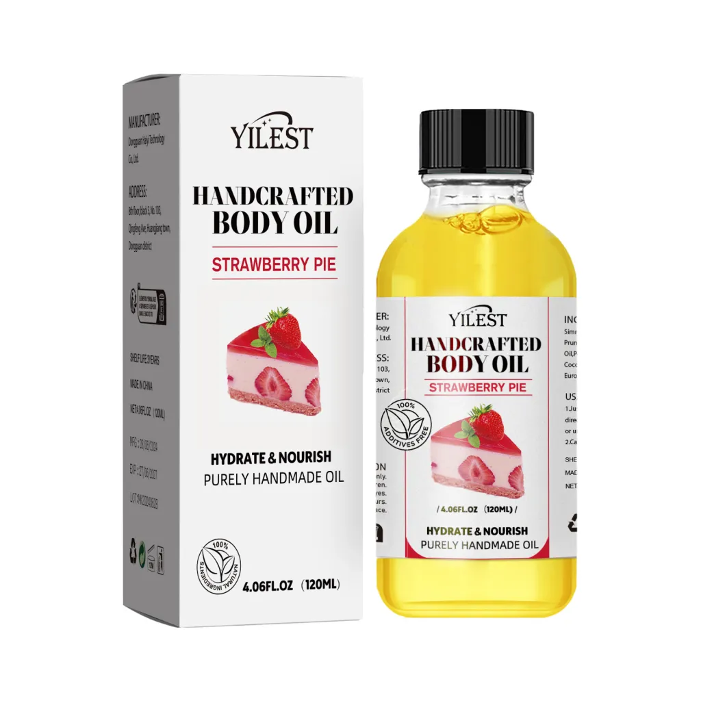 Moisturizing And Tender Scraping Moisturizing Oil - Strawberry Shortcake 120Ml