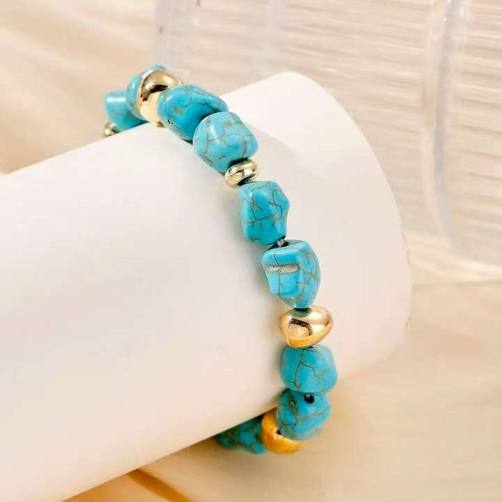 Bohemian-style Turquoise Bracelet Unique Vintage And Trendy