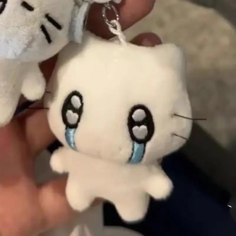 Cute New Cat Ear Headphones Plush Toy Cartoon-style Healing Plush Bag Charm 6