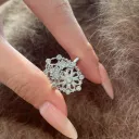 Silver Lace Ferris Wheel