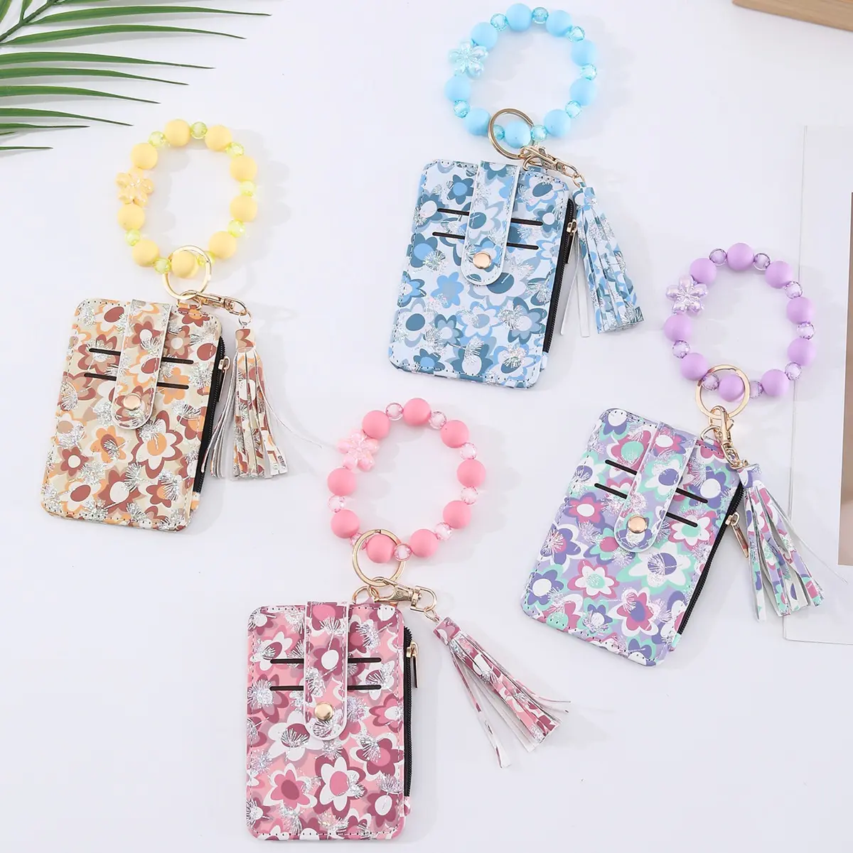 Multi-card Slot Zippered Coin Purse