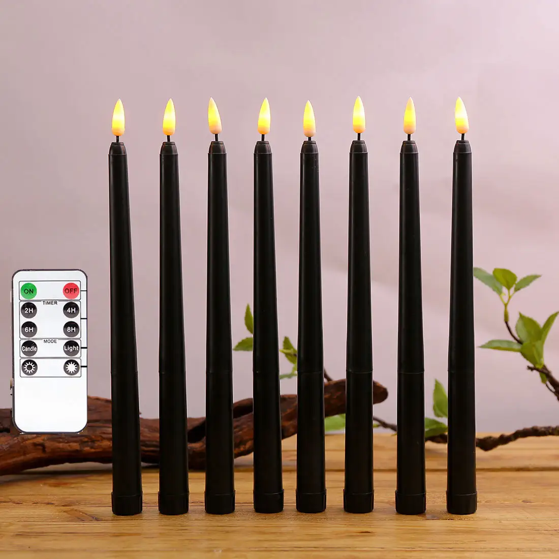 Black Shell Remote Control Long Brush Holder