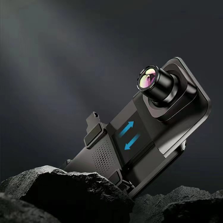 Car HD 4K Three-lens Driving Recorder