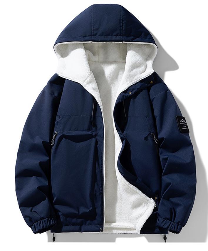 Unisex Reversible Cotton Coat For Outdoor Wear