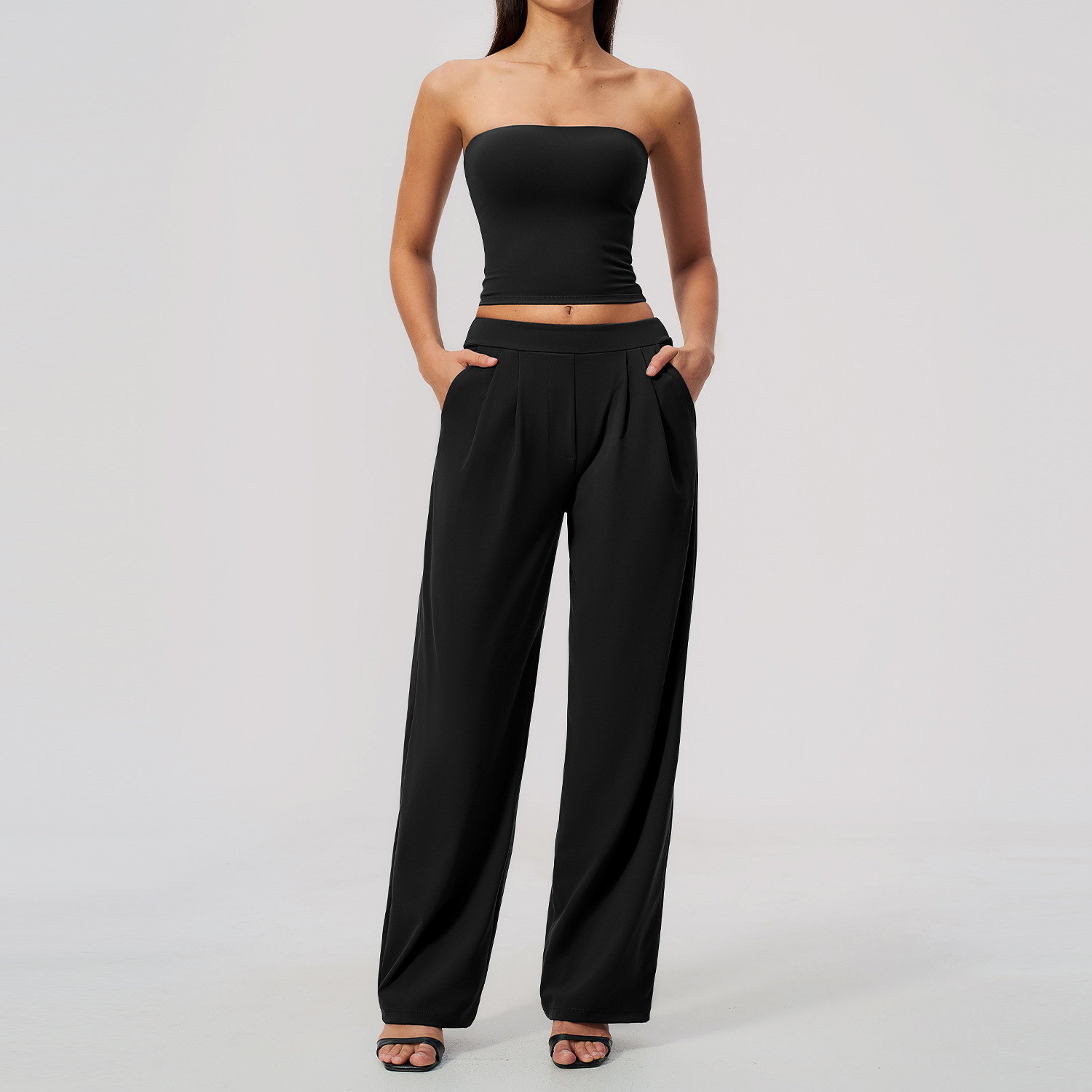 Breathable Quick Drying High Waisted New Yoga Suit Set