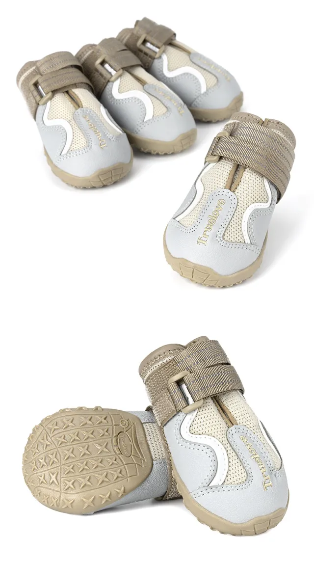 Dog Shoes Breathable Anti dirty Gray Beige - Shop at LoveMi