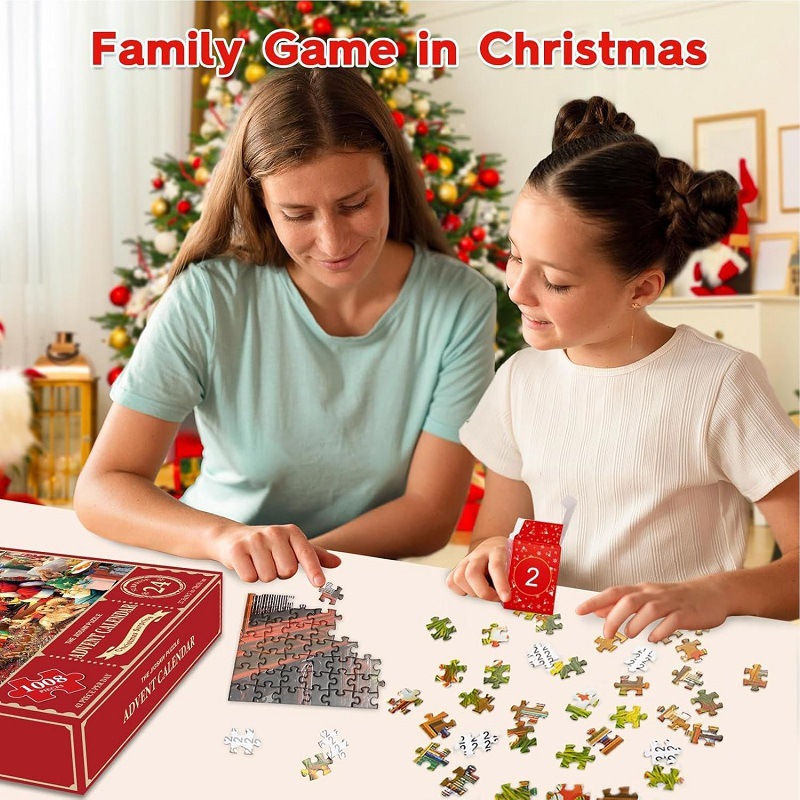 Title 6, Christmas Countdown Puzzle Blind Box