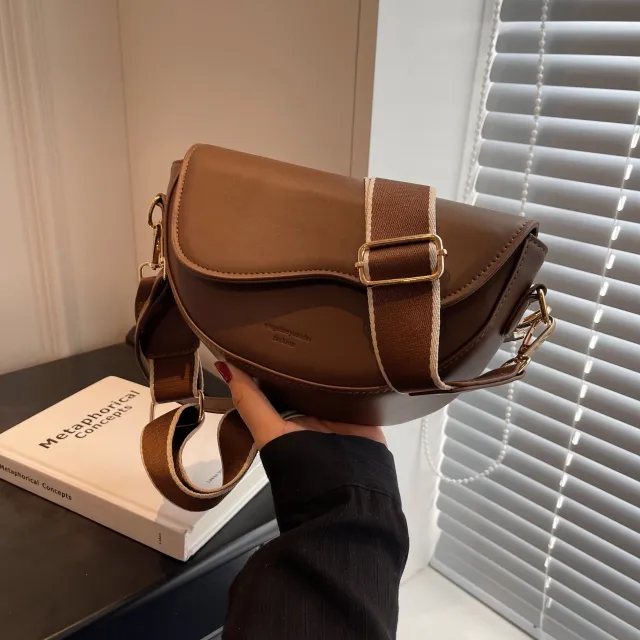 Popular Retro Easy Matching Crossbody Bag Brown - Shop at LoveMi