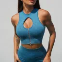 Blue Frosted Bra