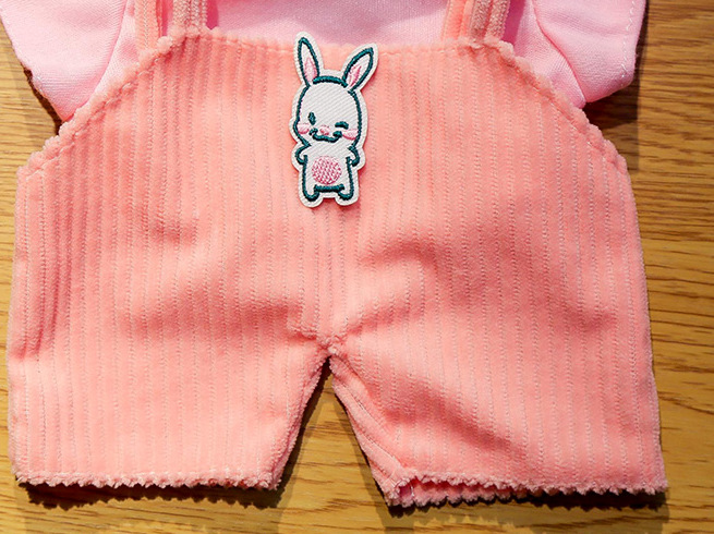 Pink Suspender Pants