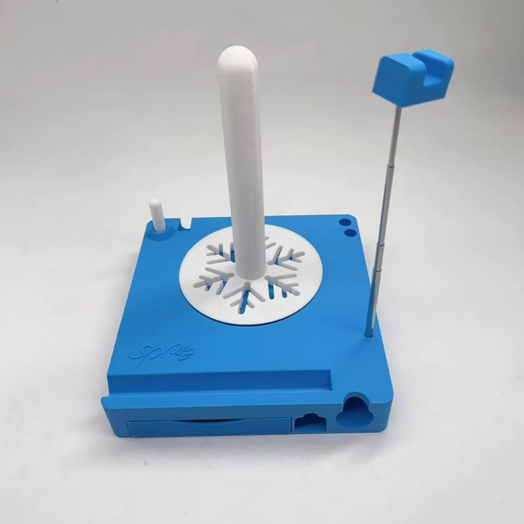 Cross-border Multi-Functional Yarn Spool Box Shiny Portable Multifunctional Yarn Shaft Box - Image 9